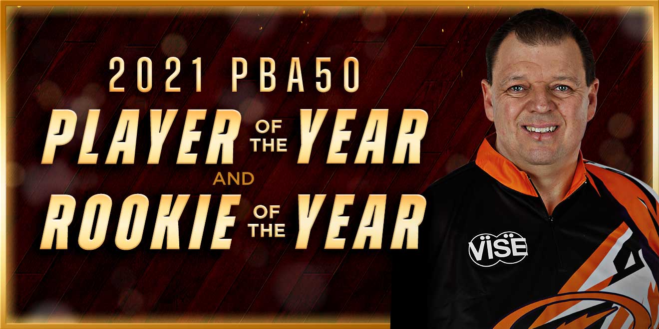 Tom Hess Earns 2021 PBA50 Bowler of the Year and Rookie of the Year Awards