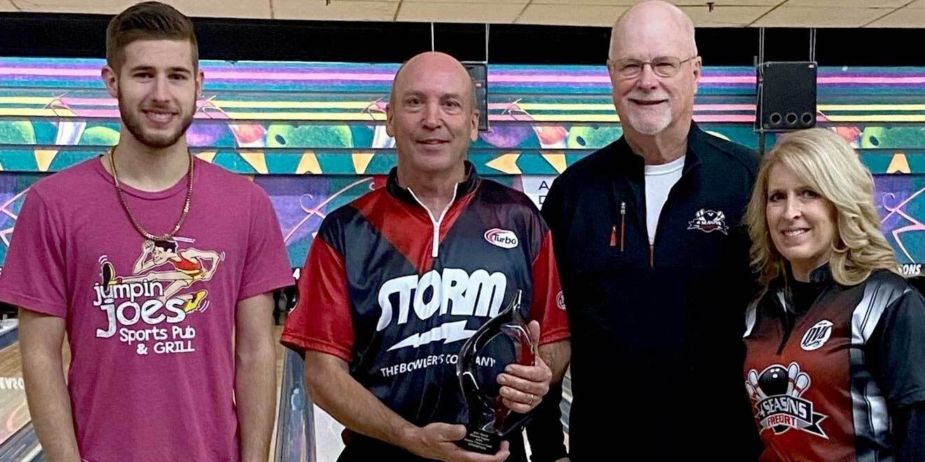 Joel Carlson Wins the PBA50 Western Bowling Proprietors Insurance Greater Freeport Midwest RPI Open - Global Hero 