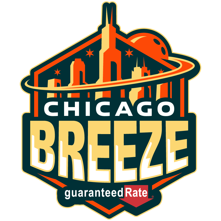 Guaranteed Rate Chicago Breeze PBA League Team Logo