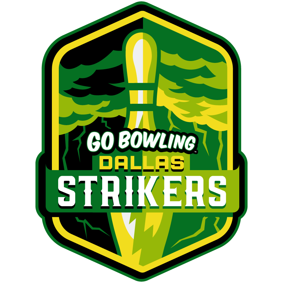 GoBowling Dallas Strikers PBA League Team Logo
