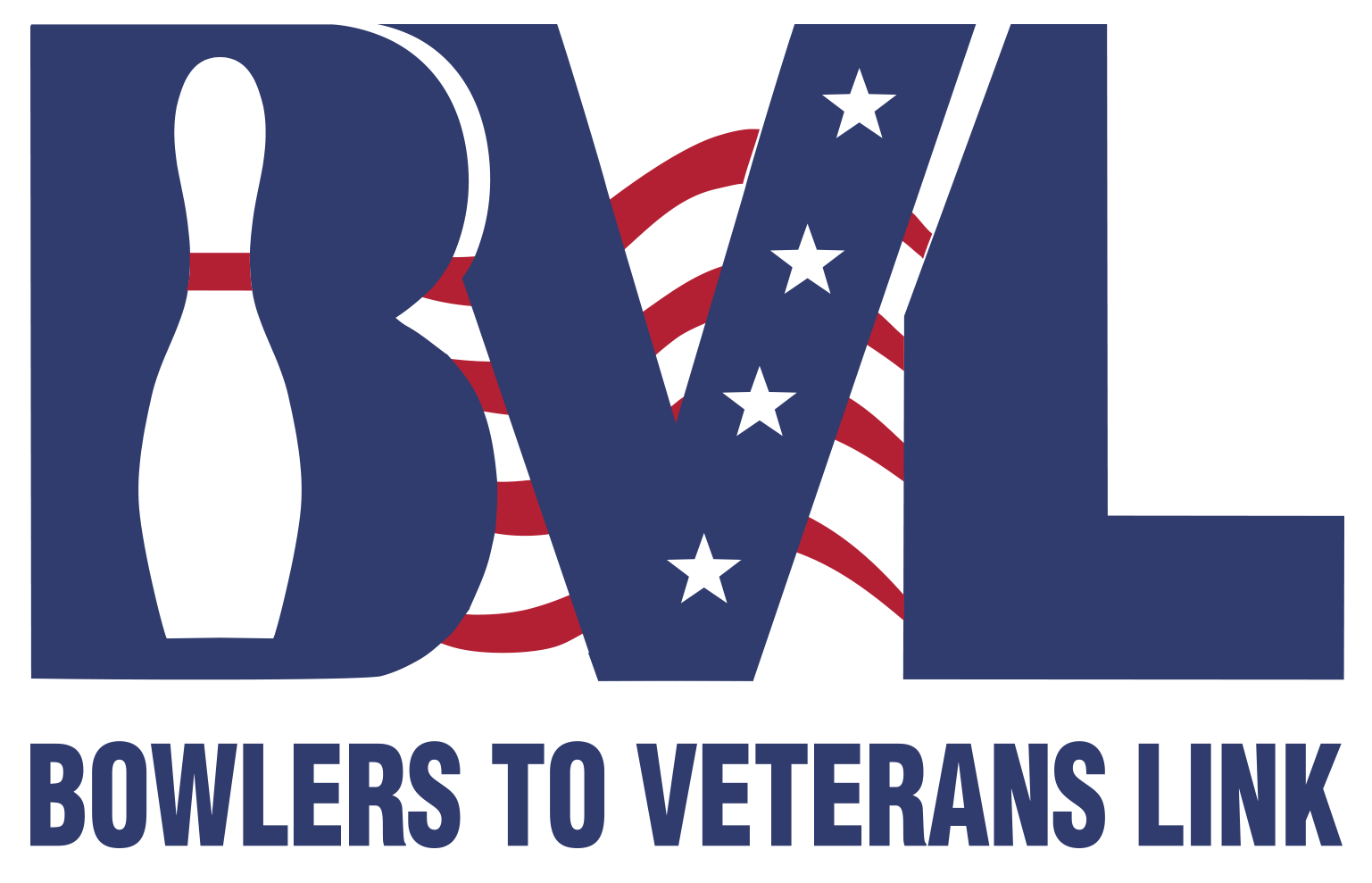 Bowlers to Veterans Link (BVL) Logo