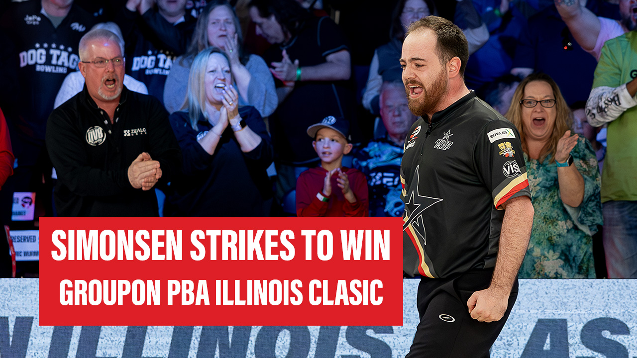 Anthony Simonsen wins Groupon PBA Illinois Classic