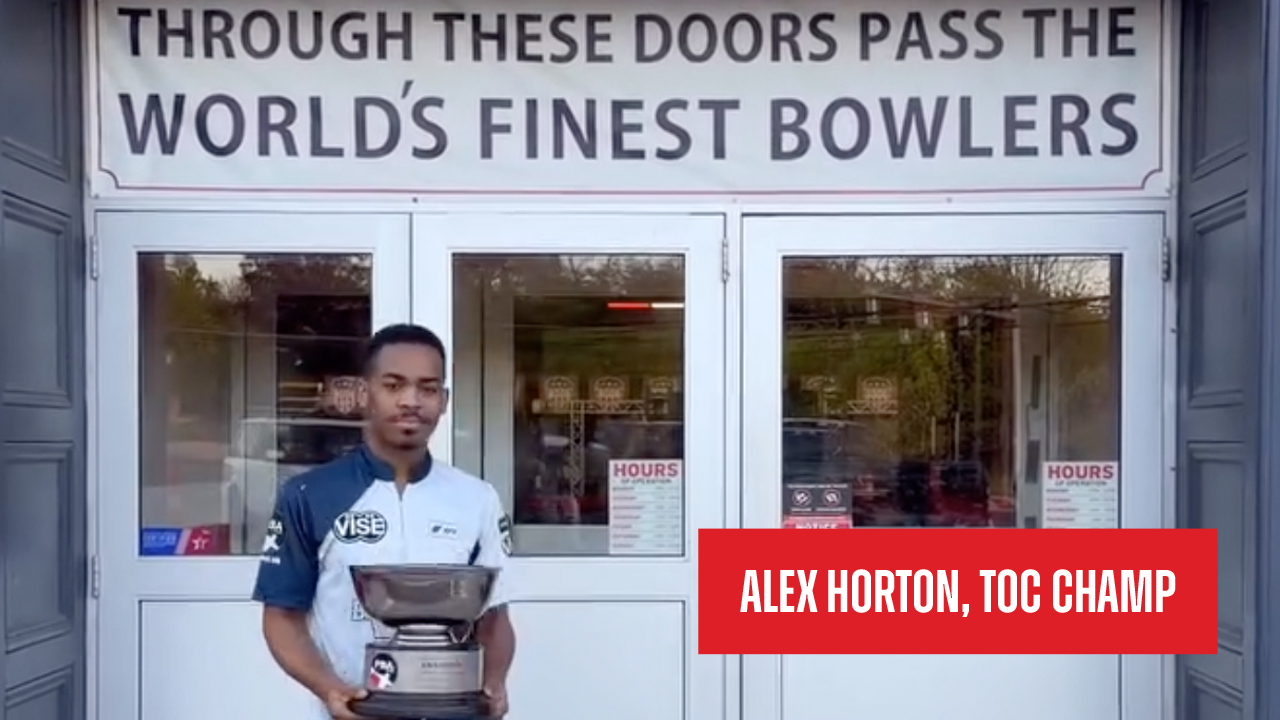 Alex Horton passes through these doors