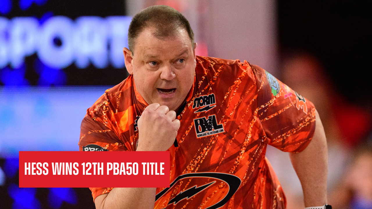 Tom Hess wins PBA50 Petraglia Championship