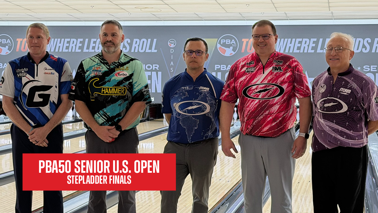 2026 PBA50 Senior U.S. Open stepladder finals
