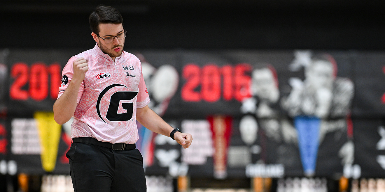 Brandon Bonta Celebrates at PBA ELITE Southwest Regional 1
