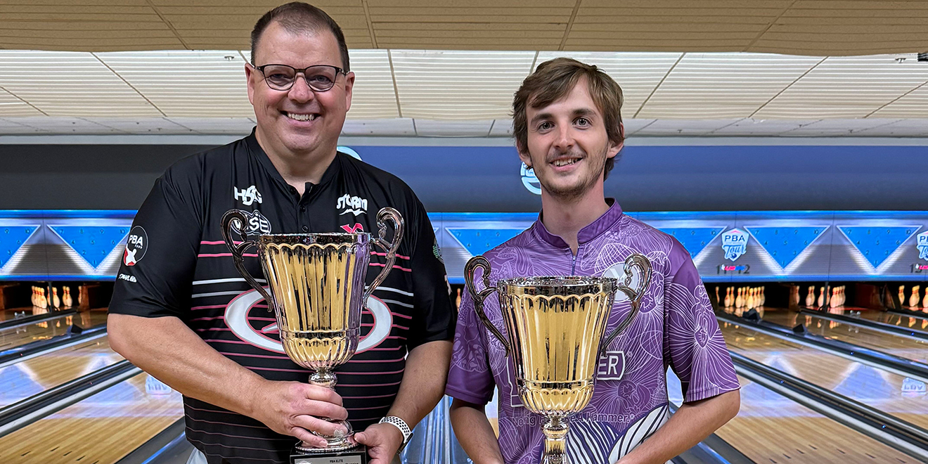 PBA ELITE Midwest Winners Tom Hess and Ryan Burton