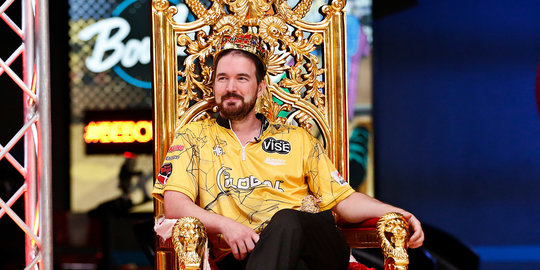 sean rash sitting on a throne