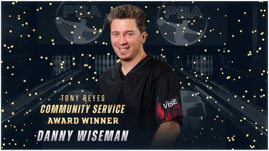 Danny Wiseman Receives 2020 PBA Tony Reyes Community Service Award - Global Hero 