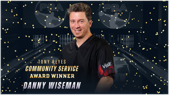 Danny Wiseman Receives 2020 PBA Tony Reyes Community Service Award - Global Hero
