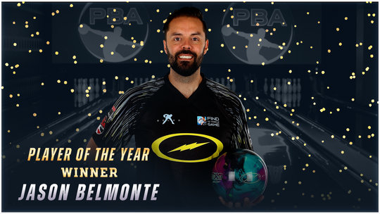 Jason Belmonte Wins Sixth Career Chris Schenkel PBA Player of the Year Award - Global Hero