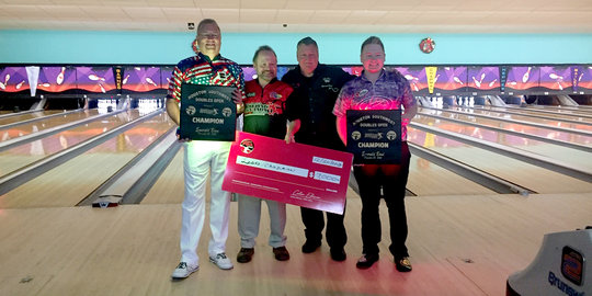 Keith Leskpo, A.J. Chapman Win PBA50/PBA Houston Southwest Doubles Title - Global Hero