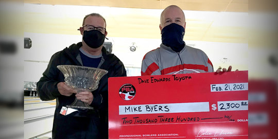 Mike Byers Wins PBA50 Spartanburg South Open - Global Hero