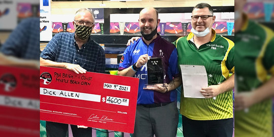 Champion Dick Allen Wins PBA Brighton Construction Myrtle Beach Open - Global Hero