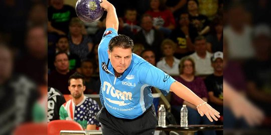 Brad Angelo leads day one of qualifying at the 2021 PBA50 Bud Moore Classic - Global Hero 