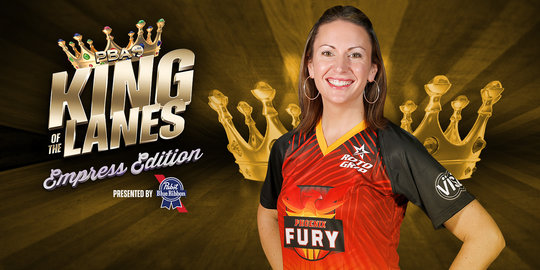 Stefanie Johnson Reigns as Empress of the Inaugural PBA King of the Lanes: Empress Edition Presented by Pabst Blue Ribbon