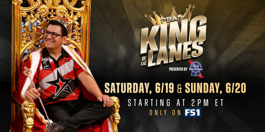 2021 PBA King of the Lanes Series Presented by Pabst Blue Ribbon Continues Saturday on FS1