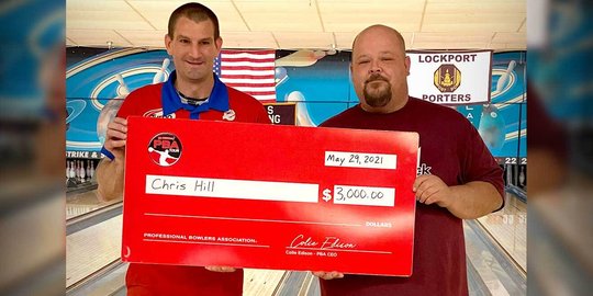 Chris Hill Wins Celeste Walker Midwest/Central Open, sponsored by Sam Rolfe and American Family Insurance at Strike and Spare 2 - Global Hero 