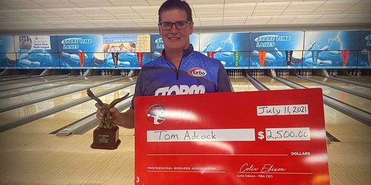 Tom Adcock Wins PBA50 Spare Time Lanes Midwest Open- Global Hero