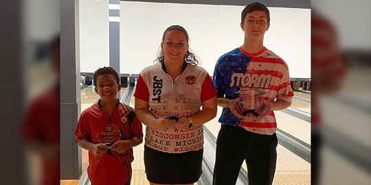 Jos Weems, McKenzie Mattice and Easton Curtis win PBA Jr. Midwest Regional at Bowlero Lakeville - Global Hero