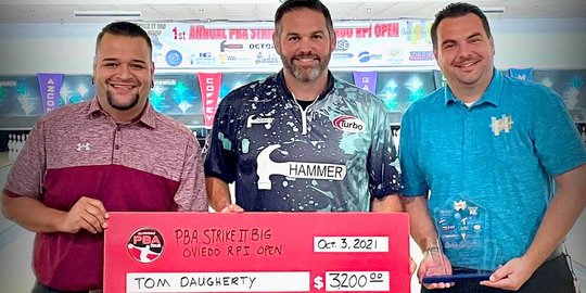 Tom Daugherty is Victorious in PBA Strike It Big Oviedo RPI Open - Global Hero 3 