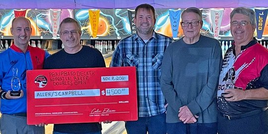 Dick Allen and James Campbell Are Victorious In Decker Appraisal Services Doubles - Global Hero