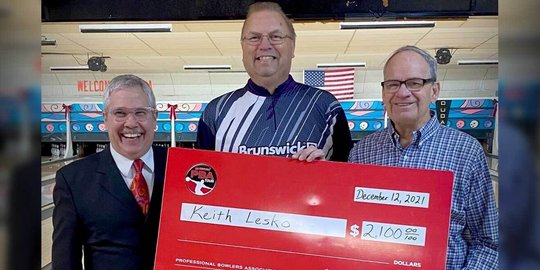 Keith Lesko Wins PBA50 Super Bowl Midwest Open - Global Hero