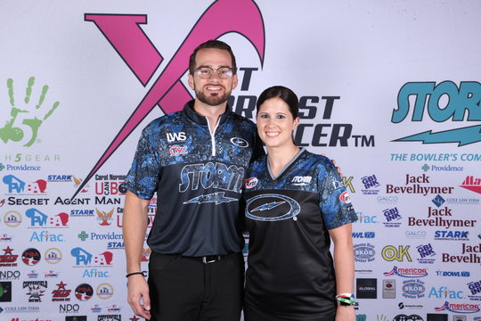 Bryanna Coté and Chris Via lead Day 1 of PBA/PWBA SABC Mixed Doubles Tournament