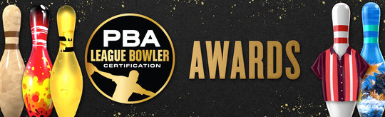 PBA League Bowler Certification - Awards