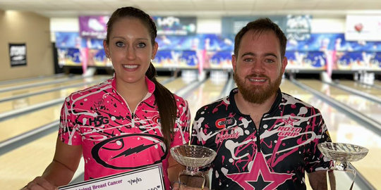 Anthony Simonsen and Danielle McEwan Complete Comeback to Win SABC Mixed Doubles Title