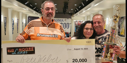 Pete Weber Gets A Major Victory, Wins Bud Moore PBA50 Players Championship