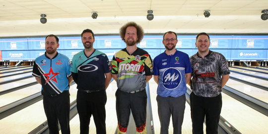 Anthony Simonsen, Jason Belmonte, Kyle Troup, defending champion EJ Tackett and Bill O’Neill advance to the 2024 U.S. Open finals