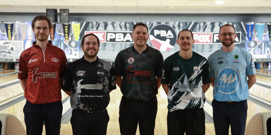 Tomas Käyhkö, David Krol, Bill O’Neill, Tim Foy Jr. and EJ Tackett advance to PBA Delaware Classic finals