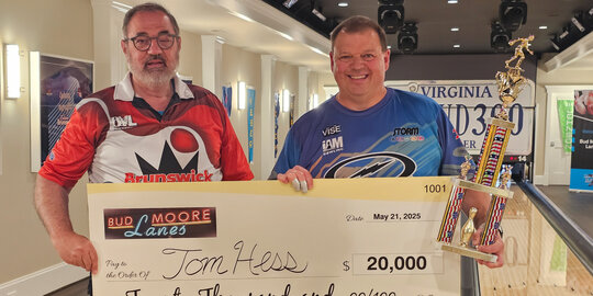 Tom Hess wins 11th title in Bud Moore PBA50 Players Championship
