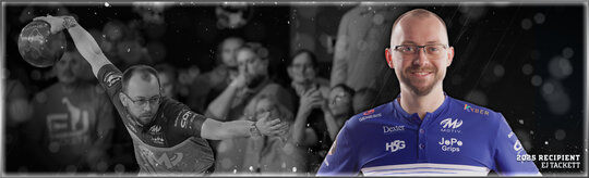 EJ Tackett Wins Third Consecutive Chris Schenkel PBA Player of the Year Award