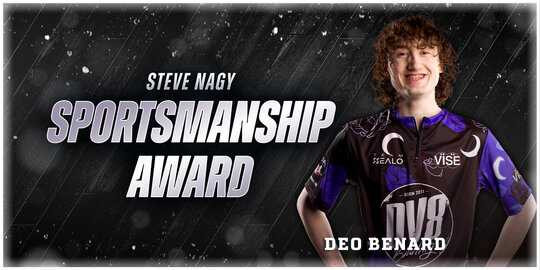 Deo Benard Voted 2025 PBA Steve Nagy Sportsmanship Award Winner
