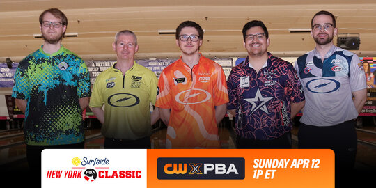 Two Rookies, Three Major Champions Advance to Surfside PBA New York Classic Finals