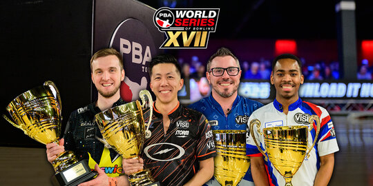 Four Champions Crowned in PBA World Series of Bowling XVII