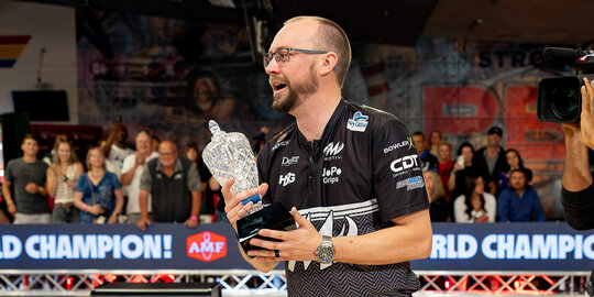 EJ Tackett Wins Unprecedented Fourth Consecutive AMF PBA World Championship