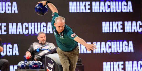 Mike Machuga Earns Day 2 Lead in the 2026 USBC Senior Masters