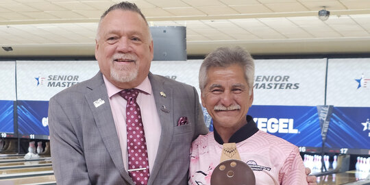 Chris Warren wins USBC Senior Masters