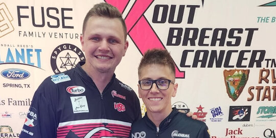 Anderson, McCarthy Lead Emotional Opening Day of PBA/PWBA Mixed Doubles