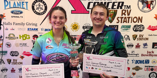 Spencer Robarge, Annalise OBryant win SABC Mixed Doubles Title