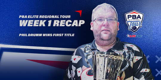 Phil Drumm Prevails in First PBA ELITE Regional
