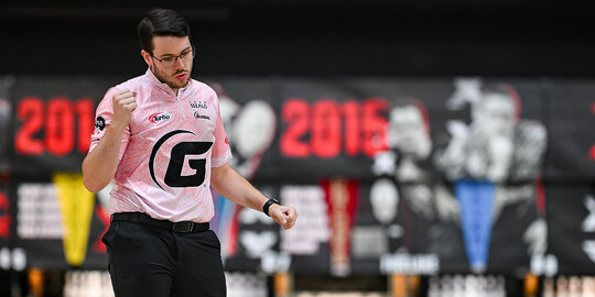 Brandon Bonta Celebrates at PBA ELITE Southwest Regional 1